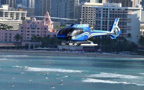 Paradise Hawaii Tours/夏威夷樂天旅游 - Blue Hawaiian Helicopter Circle of Fire/蓝色夏威夷直升飞机欧胡岛观光
